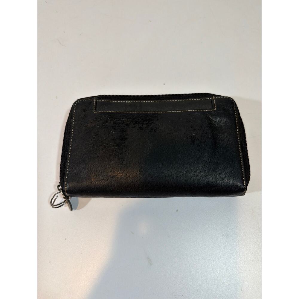 Mundi, My Big Fat Wristlet/ Wallet, Card & Picture Pockets, BLACK